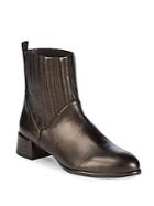 Stuart Weitzman Slash Syrnap Metallic Ankle Boots