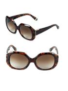 Zac Posen Ingrid 54mm Square Sunglasses