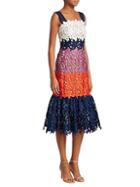 Sea Maisey Colorblock Crochet Mermaid Dress