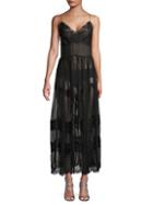 Dolce & Gabbana Ankle-length Sheer Lace Dress