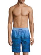 Calvin Klein Swim Ocean Stripe Swim Shorts