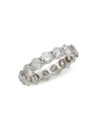 Diana M Jewels 18k White Gold & 3.75 Tcw Diamond Bezel Ring