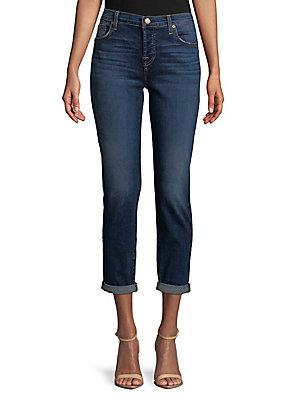 7 For All Mankind Rolled Cuff Jeans