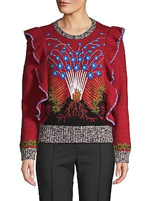Valentino Volcano Roundneck Sweater