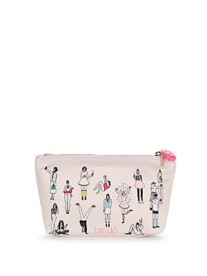 Ban.do Printed Top Zip Pouch
