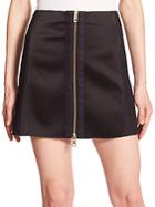 Rag & Bone Nettie Colorblock Zip Mini Skirt