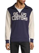 Deus Ex Machina Graphic Half-zip Sweatshirt