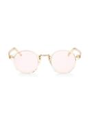 Oliver Peoples 1955 48mm Mirrored Round Sunglasses
