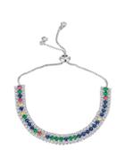 Eye Candy La The Luxe Collection Kelsey Rainbow Cz Bracelet