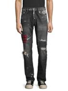 Prps Checkered Distressed Jeans