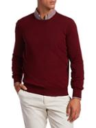 Brunello Cucinelli Virgin Wool & Cashmere Crewneck Sweater
