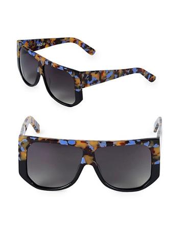 Hadid Frequent Flyer 58mm Square Sunglasses