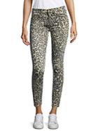 7 For All Mankind Cheetah Print Jeans