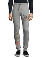 Standard Issue Nyc Embroidered Vine Cotton Jogger Pants
