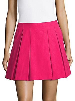 Alice + Olivia Conner Solid Skirt