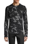Zadig & Voltaire Camouflage-print Cashmere Sweater