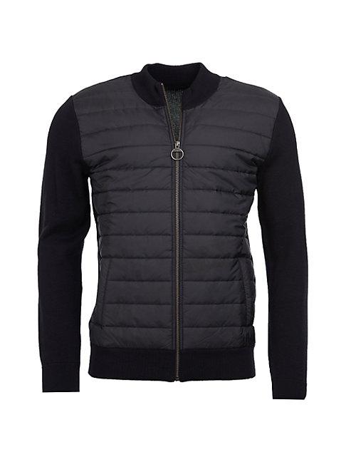 Barbour Quilted Full-zip Cotton-blend Jacket