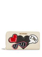 Love Moschino Logo Leather Wallet