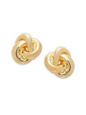 Sphera Milano 14k Yellow Gold Stud Earrings