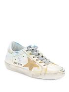 Golden Goose Deluxe Brand Round-toe Leather Lace-up Sneakers
