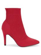 Mia Mckinley Perforated Sock Booties