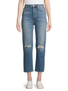 Re/done Ultra High-rise Distressed Jeans