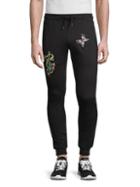 Standard Issue Nyc Embroidered Cotton Jogger Pants