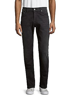 7 For All Mankind Straight Washed Jeans