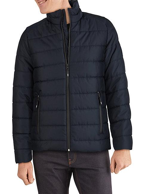 Kenneth Cole Mid-weight Quilted Puffer
