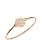 Michael Michael Kors Rose Goldtone & Crystal Bracelet