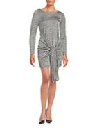 The Kooples Knot Accent Heathered Dress