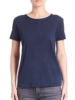Helmut Lang Solid Short Sleeve T-shirt