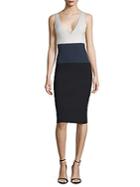Narciso Rodriguez Double Knit Bodycon Dress