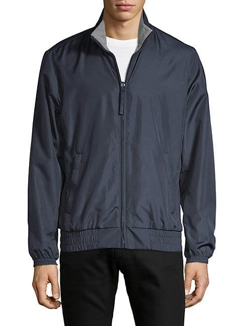 Saks Fifth Avenue Reversible Zip Jacket