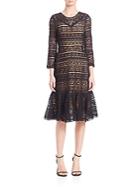 Rebecca Taylor Stained Glass Lace Dress