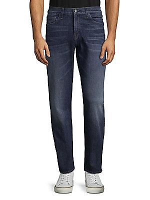 J Brand Washed Straight Jeans