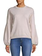 Endless Rose Heathered Bell-sleeve Sweater