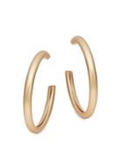 Ava & Aiden Basic Program Goldtone Hoop Earrings