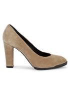 Tod's Gomma Suede Pumps