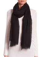 Saks Fifth Avenue Collection Fringed Cashmere & Silk Scarf