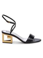 Givenchy Logo Leather Sandals
