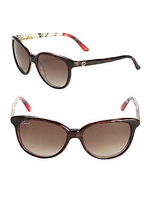 Gucci 55mm Multi-printed Sunglasses
