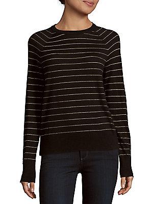 Equipment Sloane Wool-blend Striped Pullover