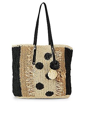 Tommy Bahama Straw Tote