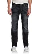 Affliction Slim-fit Ace Mod Uptown Faded Jeans