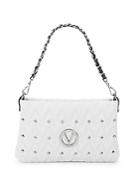 Valentino By Mario Valentino Vaniled Zigzag Stitch Leather Shoulder Bag