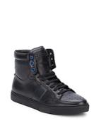 Zanzara Trebel Hightop Leather Sneakers