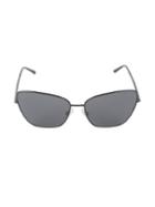 Dolce & Gabbana 62mm Rectangular Cat Eye Sunglasses
