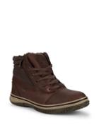 Pajar Canada Faux-shearling Lined Leather Active Boots