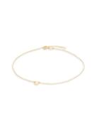 Saks Fifth Avenue 14k Yellow Gold Heart Pendant Anklet